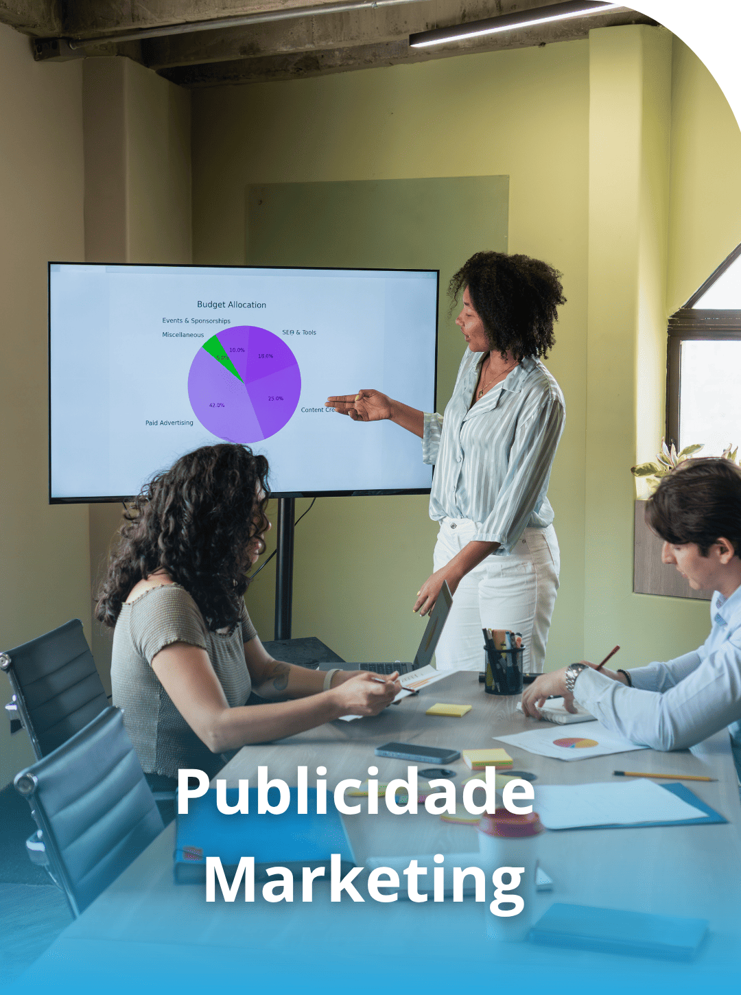 serviços terceirização financeira para publicidade e marketing